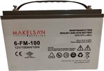 Аккумулятор 12V 100 Ah MAKELSAN 6-FM-100, Gray Case (329x172x218мм)
